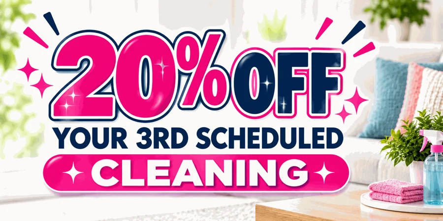 20% off your 3rd service coupon